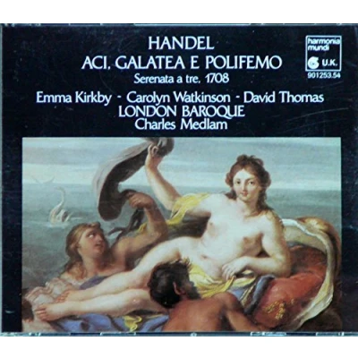 Afbeelding van Handel: Aci, Galatea e Polifemo / Medlam, Kirkby, et al