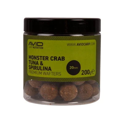 Afbeelding van Avid Monster Crab Tuna &amp; Spirulina Wafters 20mm (200g) Hookbaits