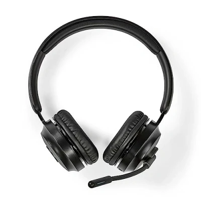 Afbeelding van Nedis PC Headset CHSTB310BK Zwart Black / 0.30 m
