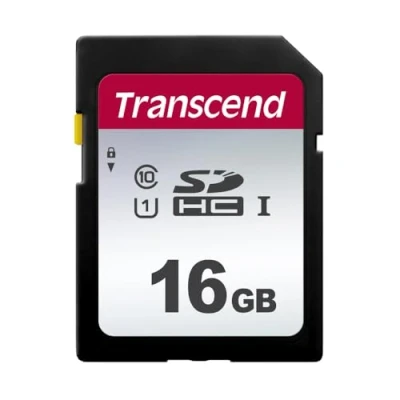 Image de Transcend 300S Carte mémoire flash 16 Go UHS I U1 / Class10 SDHC