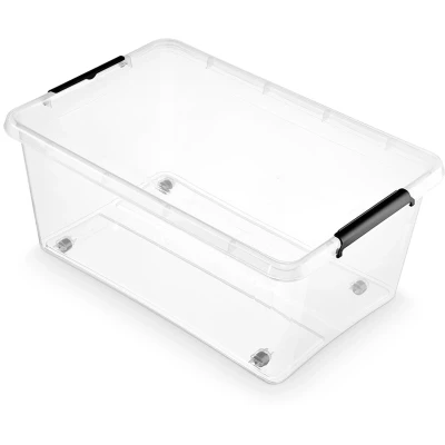 Afbeelding van Orplast Opbergbox SimpleStore 40 liter rolbaar