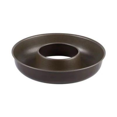 Image de Moule acier, savarin, anti adhésif, noir, 24 cm