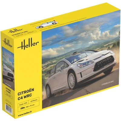 Afbeelding van 1:24 Heller 80756 Citroen C4 WRC Auto Plastic Modelbouwpakket