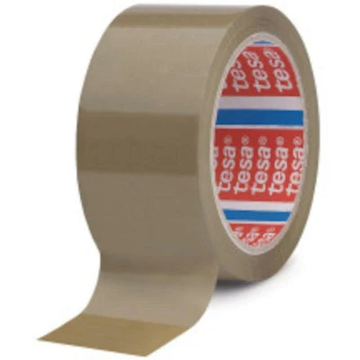 Image de TESA 4089 ruban d&#039;emballage pp marron 50mm x 66m 04089 00006 06
