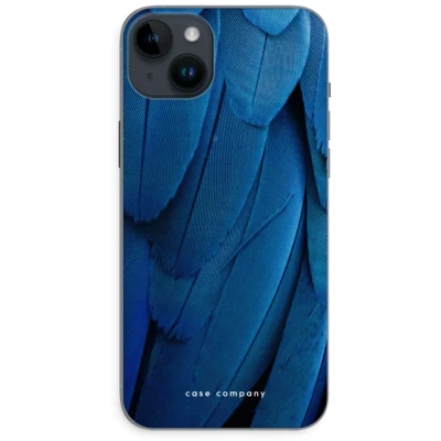 Afbeelding van Case Company® hoesje geschikt voor iPhone 14 Plus Pauw Soft Cover Telefoonhoesje Bescherming aan alle Kanten en Schermrand