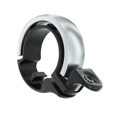 Afbeelding van Knog Oi Classic Large fietsbel kleur Zilver
