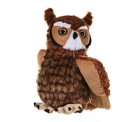 Afbeelding van Wild Republic Knuffel Uil Junior 30 Cm Pluche Bruin