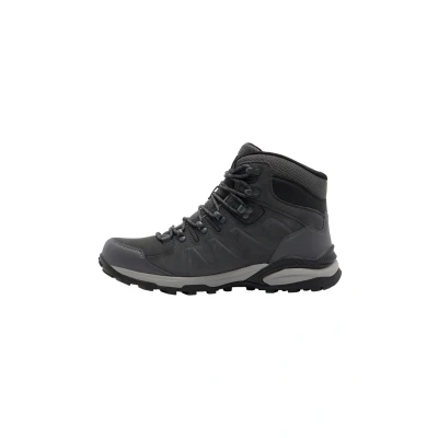 Afbeelding van Jack Wolfskin Refugio Outdoorschoenen, Heren, Maat: 40.5, Slate Leer en textiel