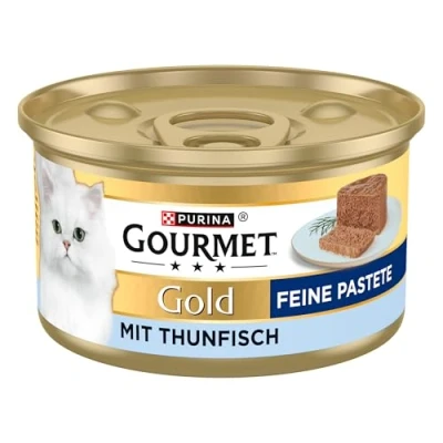 Afbeelding van Gourmet Gold Mousse kattenvoer natvoer Tonijn 12 x 85 gr