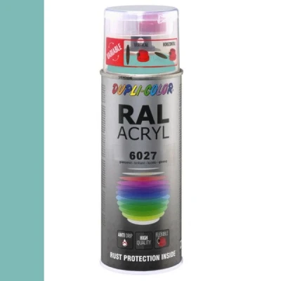Afbeelding van Dupli Color Ral Acryl 6027 Licht groen Hoogglans 400 ml