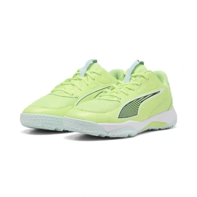 Afbeelding van Accelerate 4 handbalschoenen, Groen/Wit, Maat 33 PUMA