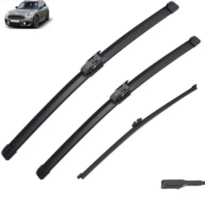 Afbeelding van Auto Ruitenwisser Compatibel met Mini Countryman F60 2017 2023 Voorruit Achter Wisser Accessoires 2018 2019 2020 2021 2022, All Season Wisserblad (