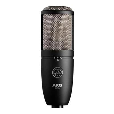 Image de AKG P420 Microphone à condensateur double capsule haute performance Noir