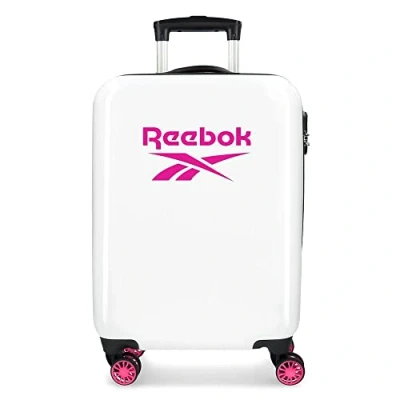Afbeelding van Reebok Maveryck Cabinekoffer roze 38 x 55 20 cm, hard ABS, zijcijfersluiting, 34 liter, 2,86 kg, 4 dubbele wielen, handbagage, Roze, Maleta, cabinekoffer,