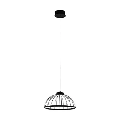 Afbeelding van EGLO Bogotenillo Hanglamp LED Ø 40 cm Zwart/Wit