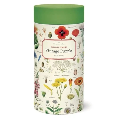 Image de Puzzle LetterBox Cavallini Fleurs Sauvages 1000 pièces 50 x 70 cm