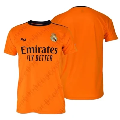 Afbeelding van Real Madrid Uit Shirt Heren 2024/2025 Maat S Voetbalshirt Volwassenen Sportkleding 100% Polyester Officiële Merchandise