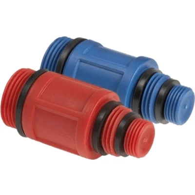 Afbeelding van BONFIX universele kunststof afdekstop rood+blauw 3/8 1/2