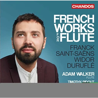 Afbeelding van Adam Walker, Thimoty Ridout, James Baillieu French Works For Flute (CD)