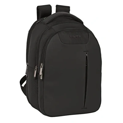 Afbeelding van Rugtas voor Laptop en Tablet met USB Uitgang Safta Business Zwart (31 x 45 23 cm)