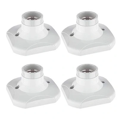 Afbeelding van ledscom.de ELEKTRA plafondlamp/lampfitting, porselein, wit, 1 x E27 max. 60 W