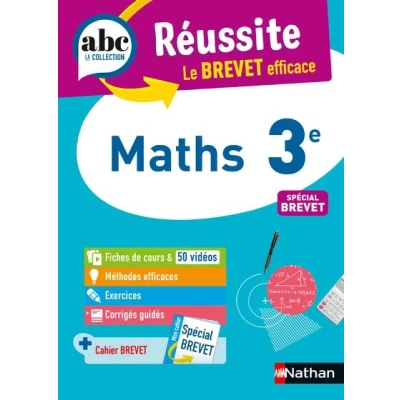 Image de ABC Réussite Maths 3e Brevet 2023