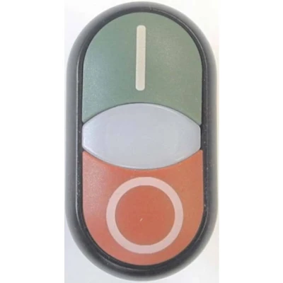Afbeelding van Eaton 284814 M22 DDLF GR X1/X0 Dubbele drukknop Kunststof frontring 1 stuk(s)