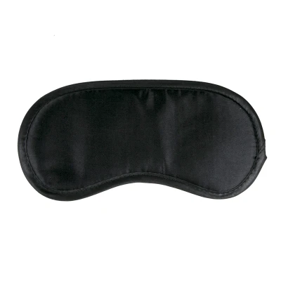 Afbeelding van Zwart Satijnen Oogmasker