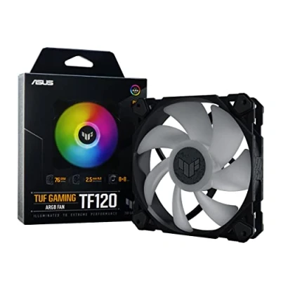 Image de ASUS TUF Gaming TF120 ARGB Ventilateur châssis 120 mm noir