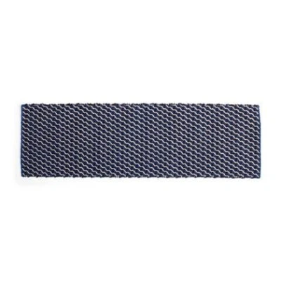 Afbeelding van Hay Channel Vloerkleed 200 X 60 Cm Blauw