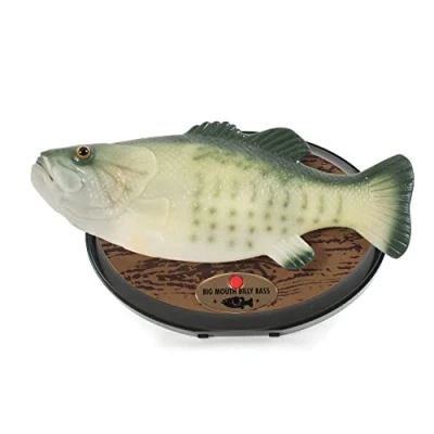 Afbeelding van Funtime SS5600 Singing Sensation Billy Bass Sings I Will Survive, 28 cm lang, kleur groen