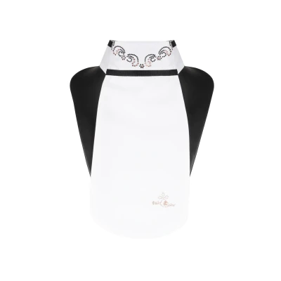 Image de Fair Play Plastron Lea Chic Rosegold Blanc/Noir L