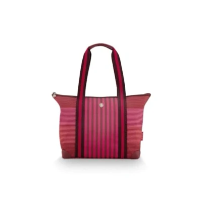 Afbeelding van Pip Studio Tilda Tote Bag Medium Stripe Pink