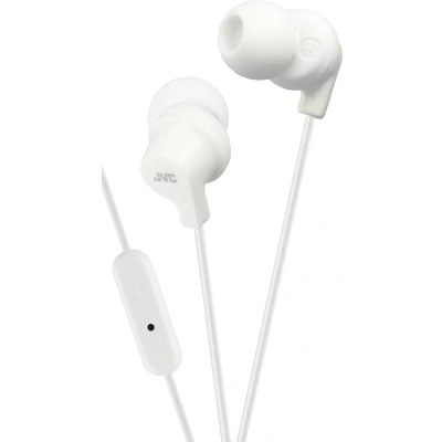 Afbeelding van JVC HA FR15 W EF In ear hoofdtelefoon met afstandsbediening en microfoon Wit
