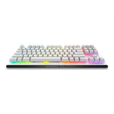 Image de Alienware AW420K Clavier sans clé rétroéclairé USB QWERTY US commutateur : CHERRY MX Red lunar light