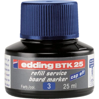 Afbeelding van Viltstiftinkt edding BTK25 voor whiteboard blauw