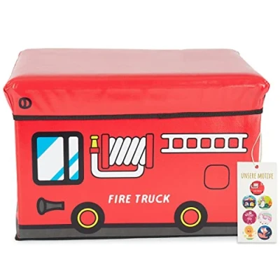Afbeelding van Bieco Fire Truck Opbergbox 04201307
