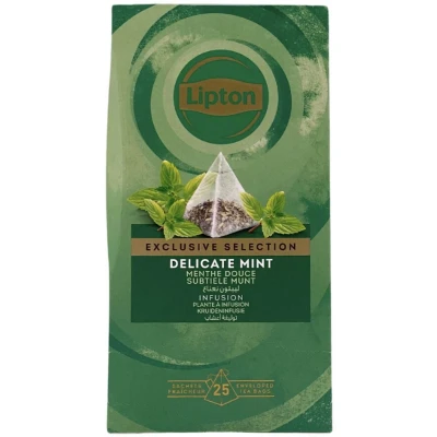 Afbeelding van Thee Lipton Exclusive subtiele munt 25x2gr