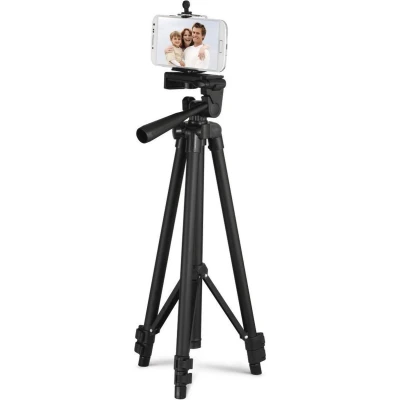 Afbeelding van Hama Speciaal statief 1/4 inch Werkhoogte: 40 112 cm Zwart Bluetooth