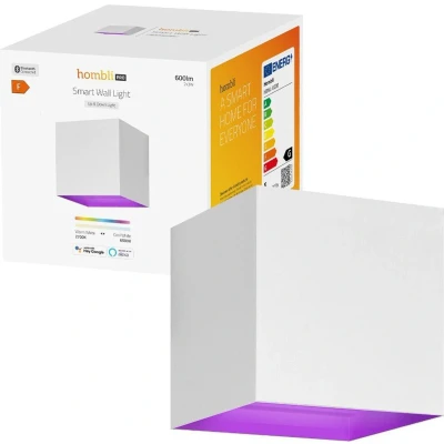 Afbeelding van Hombli Muurlamp Wandlamp binnen buiten LED Verlichting badkamer Aluminium Wit