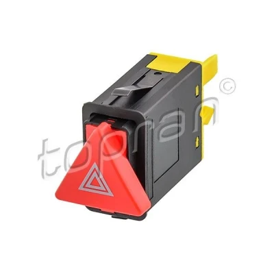 Afbeelding van TOPRAN 116 045 Waarschuwingsknipperlamp schakelaar Instrumentenpaneel Met ingebouwd relais SKODA: Octavia 1 Combi
