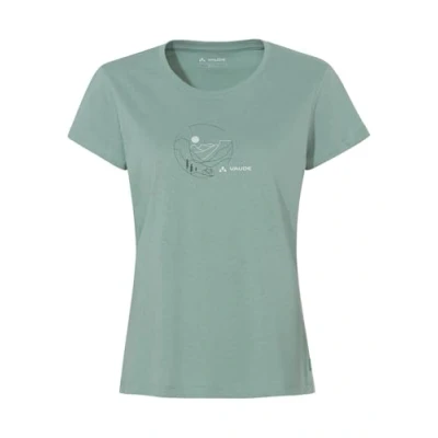 Afbeelding van Vaude Cyclist Tshirt print, Dames, Maat: 36, Dark sea blue