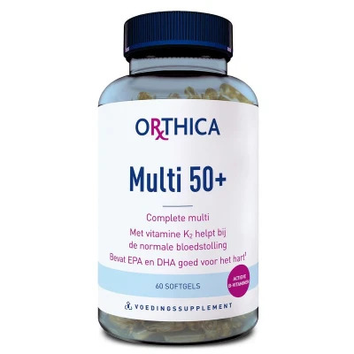 Afbeelding van Orthica Multi 50+ 60 softgel capsules
