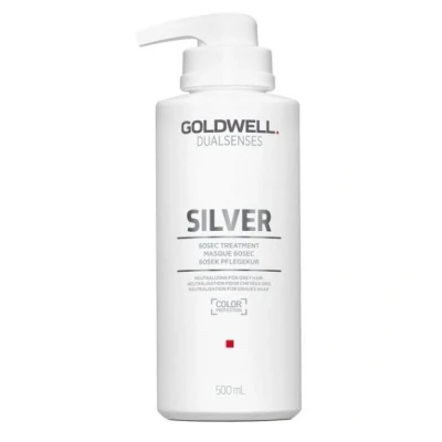 Afbeelding van Goldwell Dualsenses Silver 60Sec Treatment 500ml Haibu by Kapperskorting.com