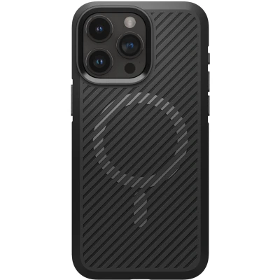 Afbeelding van Spigen Core Armor MagFit hoesje voor iPhone 15 Pro Zwart