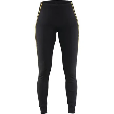 Image de Bas de sous vêtement retardant flamme laine merinos femme noir