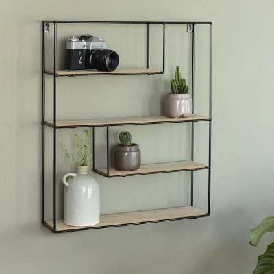 Afbeelding van Wandrek Bilbao XL, Metaal, MDF 123vloerkleed.nl is de online webshop voor vloerkleden en woonaccessoires.