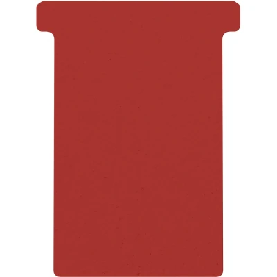 Afbeelding van Planbord T kaart Jalema formaat 3 77mm rood