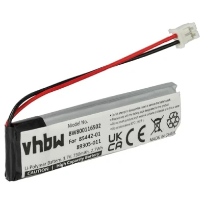 Afbeelding van vhbw Li Polymeer batterij 730 mAh (3,7 V) voor Plantronics Calisto 620, 620 m, UC/M, P620, P620 M