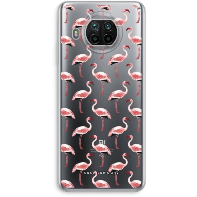 Afbeelding van Case Company® hoesje geschikt voor Xiaomi Mi 10T Lite Flamingo Soft Cover Telefoonhoesje Bescherming aan alle Kanten en Schermrand